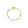 Gold Colored Baguette X Marquise Tennis Bracelet - Adina Eden's Jewels