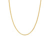 14K Gold / 16" Round Snake Chain Necklace 14K - Adina Eden's Jewels