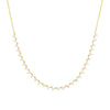 Gold Colored Multi Stone Necklace - Adina Eden's Jewels