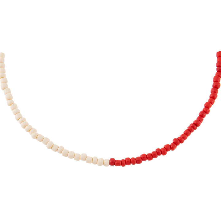 Oklahoma Collegiate Bead Necklace - Adina Eden's Jewels