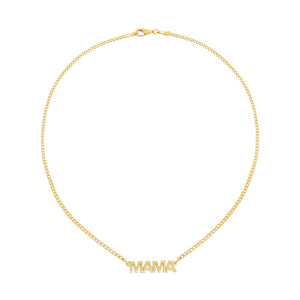  MAMA Mini Nameplate Choker - Adina Eden's Jewels
