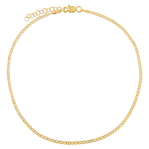 Gold Baby Gucci Anklet - Adina Eden's Jewels
