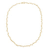  Solid Scattered Bead Necklace 14K - Adina Eden's Jewels