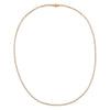  Diamond Thin Tennis Necklace 14K - Adina Eden's Jewels
