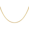 14K Gold Diamond Thin Dainty Tennis Necklace 14K - Adina Eden's Jewels