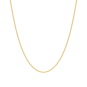 14K Gold / 15.75" Double Cable Link Chain Necklace 14K - Adina Eden's Jewels