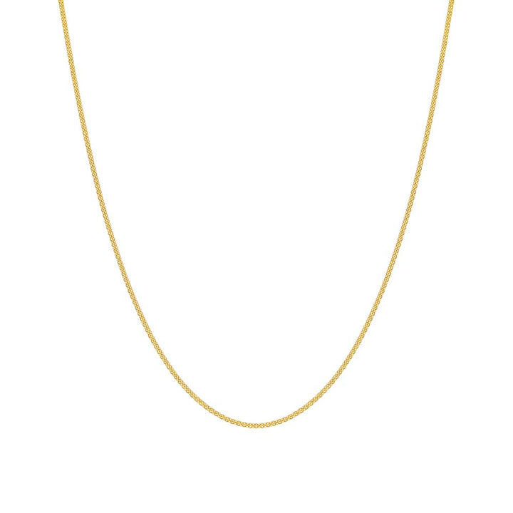 14K Gold / 15.75" Double Cable Link Chain Necklace 14K - Adina Eden's Jewels