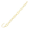 Gold Thin Mariner Link Bracelet - Adina Eden's Jewels