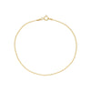14K Gold Double Cable Link Chain Bracelet 14K - Adina Eden's Jewels