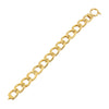 Gold XL Miami Curb Link Bracelet - Adina Eden's Jewels
