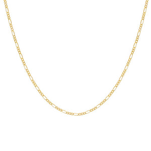 14K Gold / 18" Baby Figaro Necklace 14K - Adina Eden's Jewels