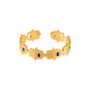  CZ Hamsa Adjustable Ring - Adina Eden's Jewels