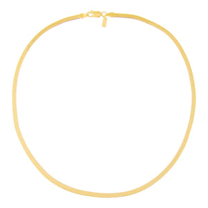  Double Sided Herringbone Necklace - Adina Eden's Jewels