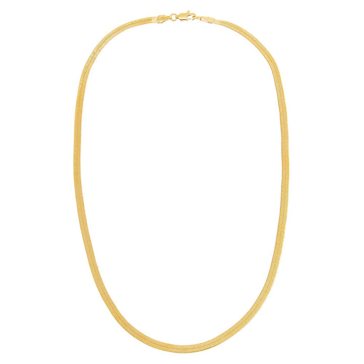  Herringbone Chain Necklace - Adina Eden's Jewels