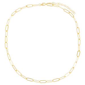  Hexagon Link Choker - Adina Eden's Jewels