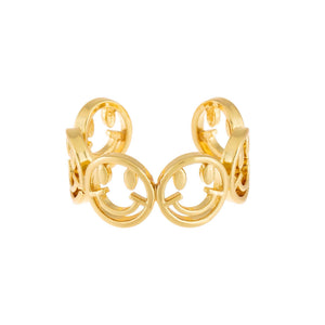  Multi Smiley Face Ring - Adina Eden's Jewels