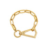 Gold Chunky XL Classic Bracelet - Adina Eden's Jewels