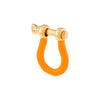 Orange / Large Neon U Shaped Lock Charm - Adina Eden's Jewels