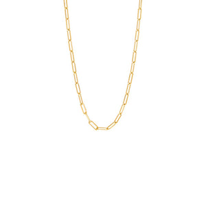  Men's Large Paperclip Link Necklace - Adina Eden's Jewels