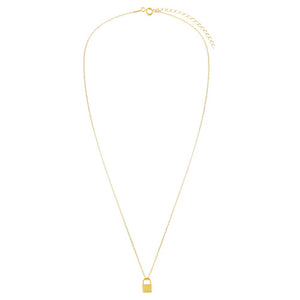 Itty Bitty Lock Necklace - Adina Eden's Jewels