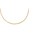 14K Gold Men's Box Chain Necklace 14K - Adina Eden's Jewels