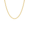 Gold / 18" Small Paperclip Link Necklace - Adina Eden's Jewels