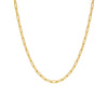Gold / 20" Small Paperclip Link Necklace - Adina Eden's Jewels