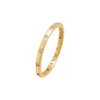 Gold / 5 Thin Scattered CZ Eternity Ring - Adina Eden's Jewels