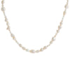 Pearl White Multi Shape Pearl Necklace - Adina Eden's Jewels