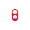 Neon Pink Mini Enamel Soda Can Top Charm - Adina Eden's Jewels