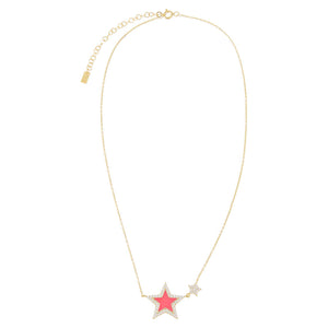  CZ Neon Star Necklace - Adina Eden's Jewels
