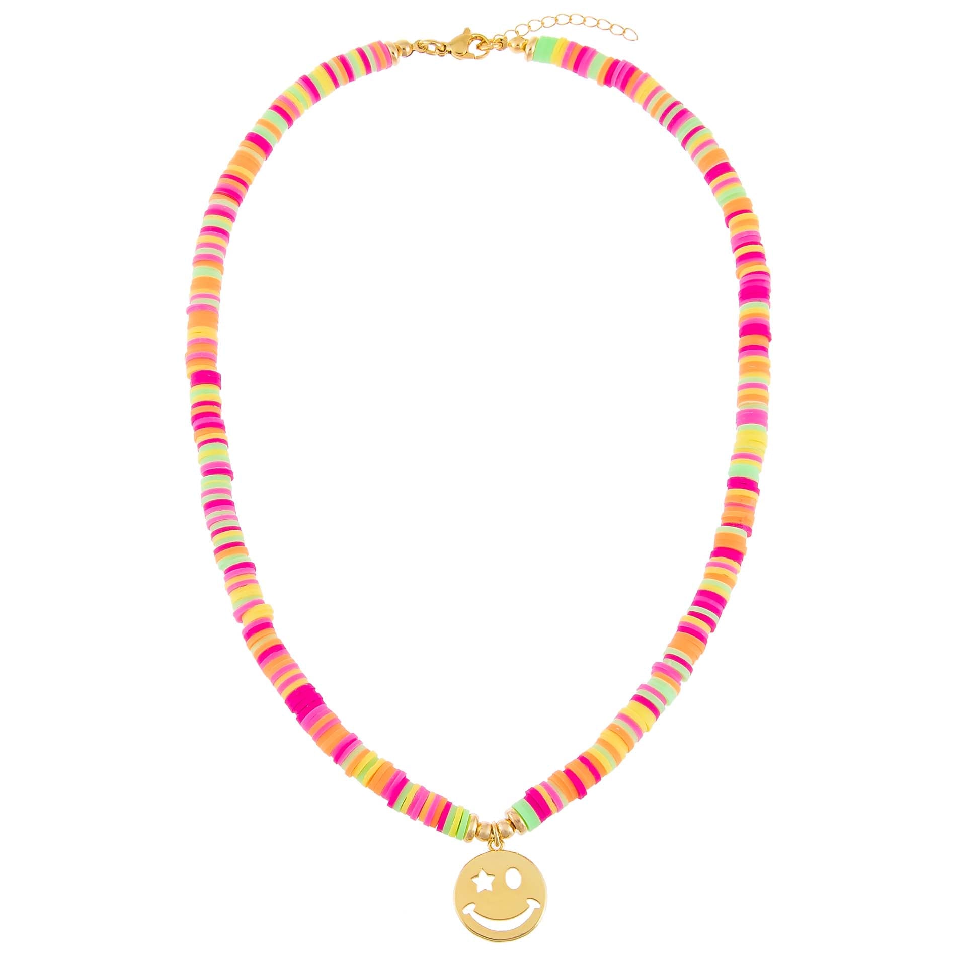 Shop CHARM IT! Gold Neon Bead Necklace