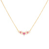 Opal Opal Triple Flower Necklace - Adina Eden's Jewels
