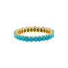  Turquoise Oval Beaded Ring - Adina Eden's Jewels