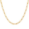  Paperclip Link Necklace - Adina Eden's Jewels