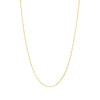 Gold / 24" Men's Baby Paperclip Link Necklace - Adina Eden's Jewels