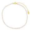 Pearl White Pearl Anklet - Adina Eden's Jewels