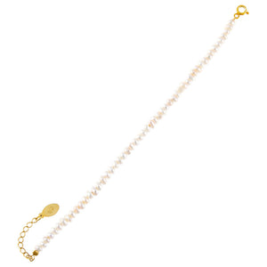Pearl White Pearl Bracelet - Adina Eden's Jewels
