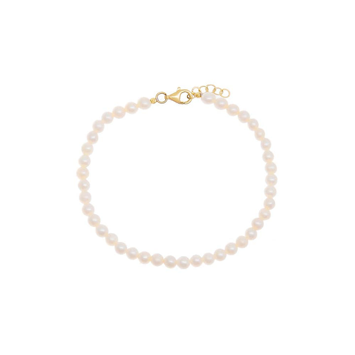 14K Gold Pearl Bracelet 14K - Adina Eden's Jewels