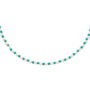 Turquoise Pearl x Turquoise Beaded Choker - Adina Eden's Jewels