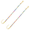 Multi-Color Rainbow Beaded Bracelet Combo Set - Adina Eden's Jewels