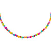 Multi-Color Rainbow Bead Necklace - Adina Eden's Jewels