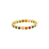  CZ Rainbow Bezel Ring - Adina Eden's Jewels