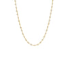 Gold Multi Bezel Crystal Necklace - Adina Eden's Jewels