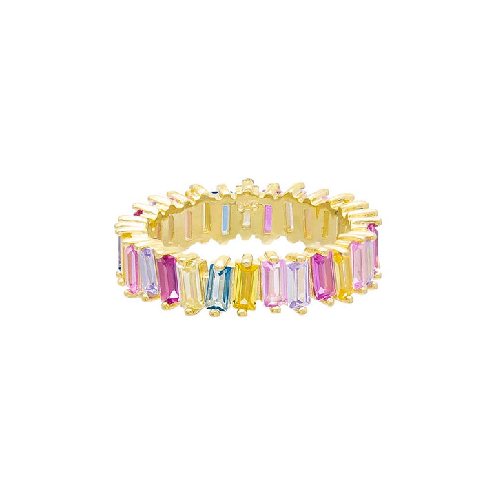  Pastel Scattered Eternity Band - Adina Eden's Jewels