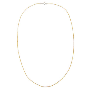  Two Tone Ball Chain Necklace - Adina Eden's Jewels