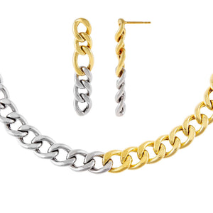 Combo The Chunky Two Tone Combo Set - Adina Eden's Jewels