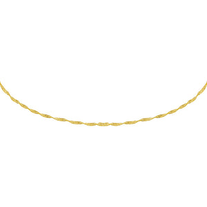 Gold Singapore Choker - Adina Eden's Jewels