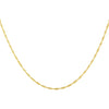 Gold / 16" Singapore Necklace - Adina Eden's Jewels