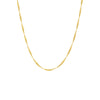 14K Gold / 16" Twist Chain Necklace 14K - Adina Eden's Jewels